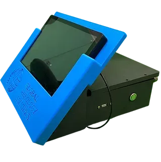 GRS tablet control module for material characterization instruments